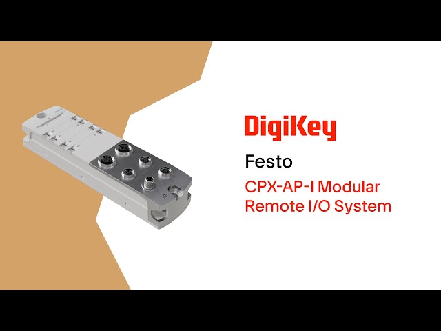 CPX-AP-I Modular Remote I/O System from Festo PIO | DigiKey