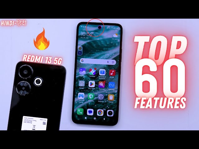 Redmi 13 5G Tips And Tricks - Top 60++ Hidden Features | Hindi-हिंदी