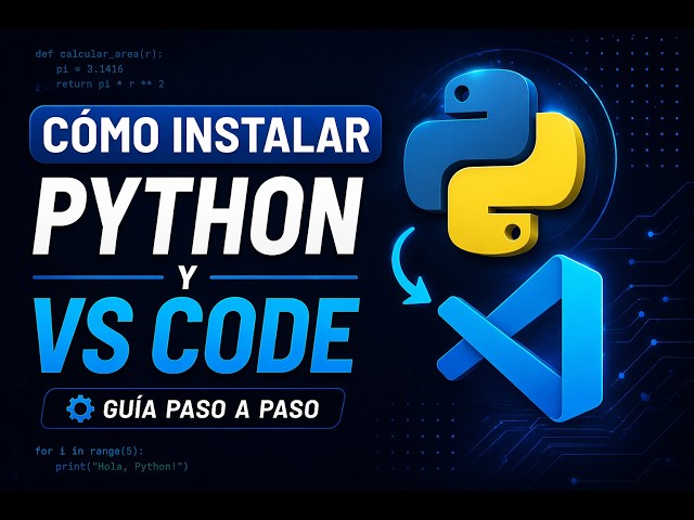 Como instalar Python con VSCode?