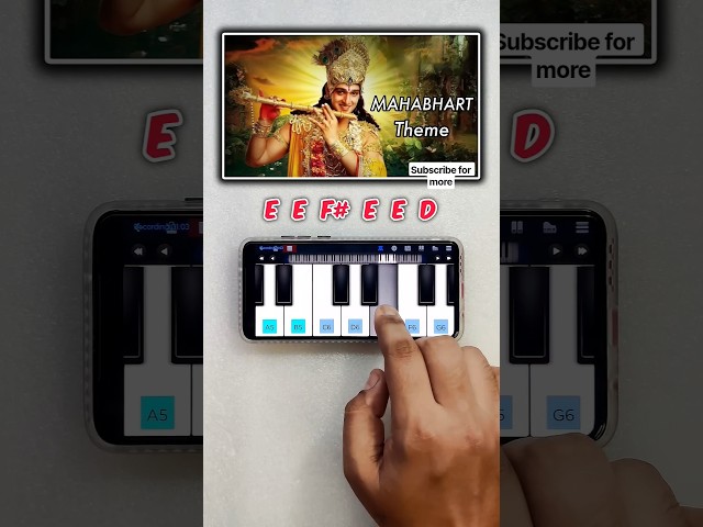 Mahabharat Theme Easy Tutorial