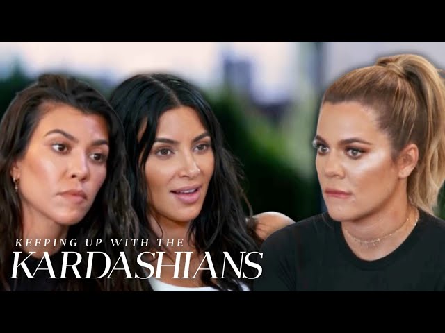 Kim & Khloé Kardashian Call Out Kourtney For Her Sudden "Toxic Positivity" Shift | KUWTK | E!