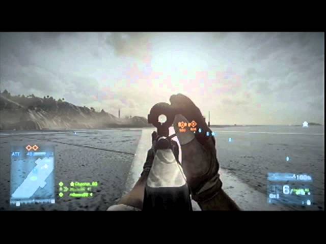 Battlefield 3 - 673m Headshot