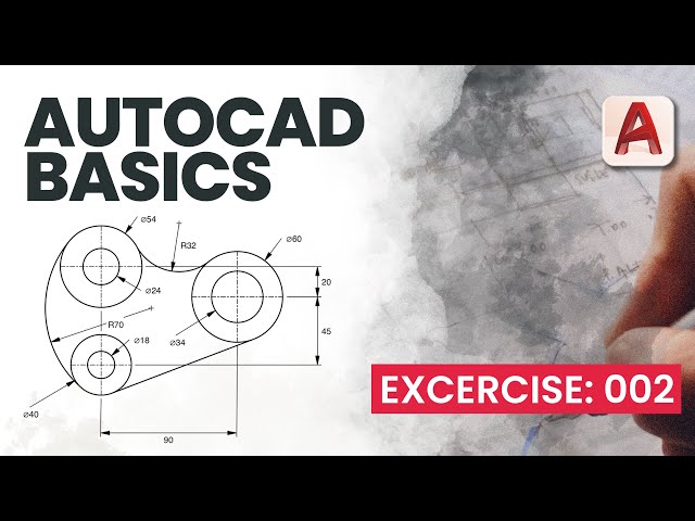 AutoCAD 2022 | AutoCAD Basics | For Absolute Beginners  | Circle Tangent | Exercise 002