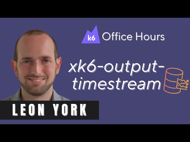 Output your k6 metrics to AWS Timestream (k6 Office Hours #96)