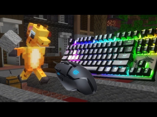 Hive Skywars ASMR with Hand Cam (Raw Gameplay #6)