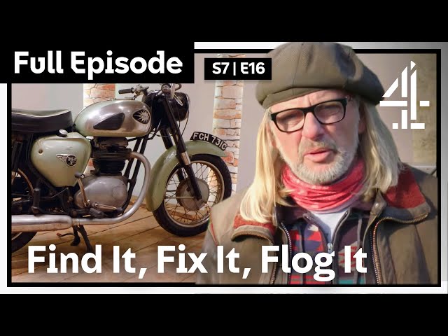 Incredible BSA Antique Motorbike Restored | Find It, Fix It, Flog It | Channel 4
