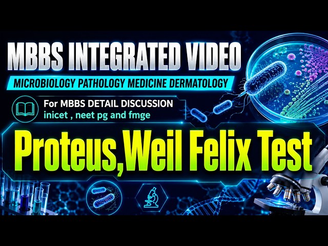 Never Forget Weil-Felix Test Again | Proteus OX19, OX2, OXK NEET PG, INI-CET & FMGE.