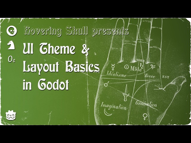 Godot UI, theming and layout: Getting started with modular UI