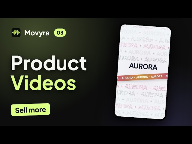 Make Product Video Ads With AI (Physical & Digital) | Movyra Tutorial 03