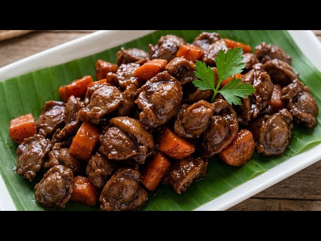 The Most Mouthwatering Chicken Gizzard Recipe! Prepare Extra Rice!🤤