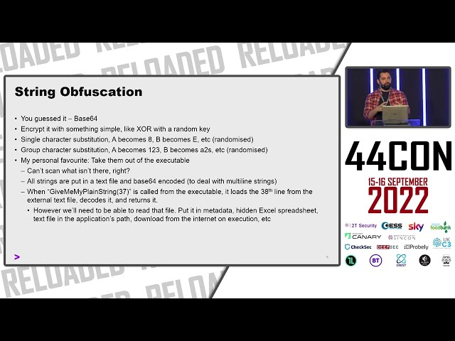Pavel Tsakalidis - Codecepticon – Building an obfuscator to bypass Modern EDR and AV