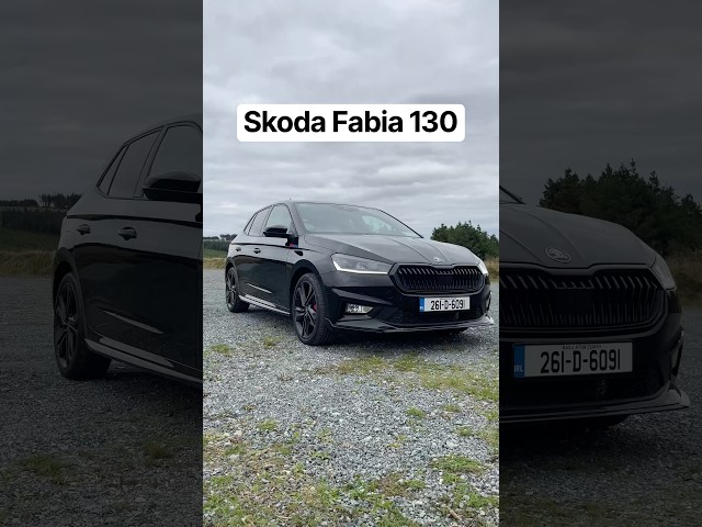 Skoda Fabia 130 hot hatch #skoda #skodafabia