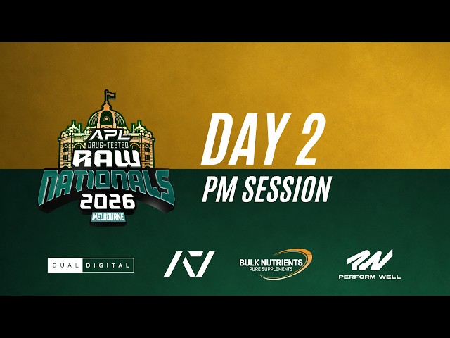 APL DT Raw Nationals - Day 2 - 2026 - PM Session - Pt2