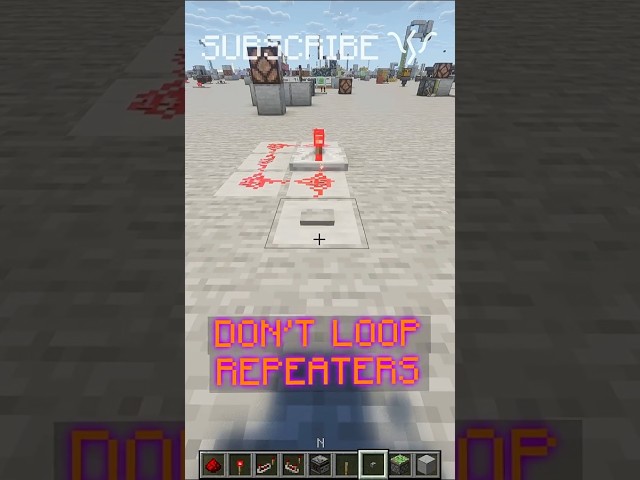 TROUBLESHOOTING REDSTONE BUGS of SELF-POWERED REPEATERS | Redstone with PsiVolt #minecraft #redstone