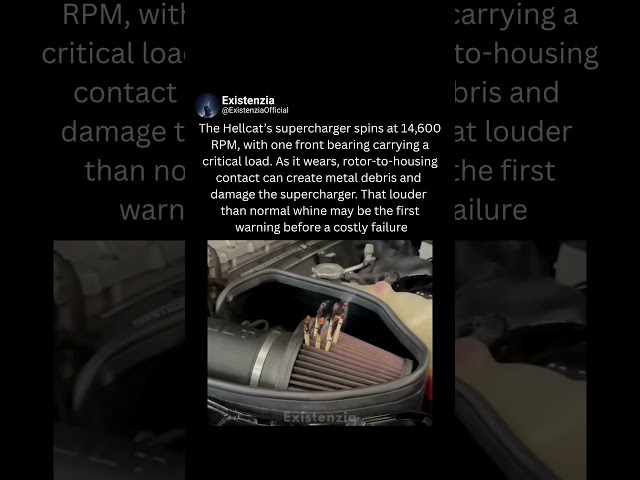 Warning Sign of a Failing Hellcat Supercharger