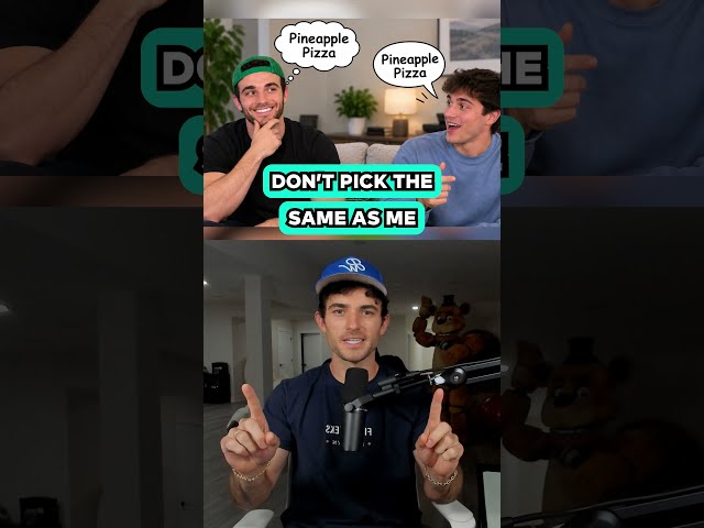Don’t Pick The Same Thing As Me