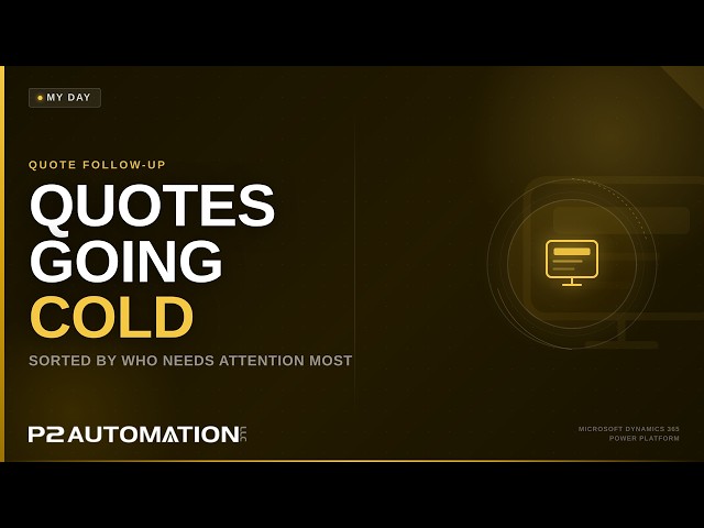 Why Sales Quotes Go Cold — and the One Screen That Fixed It