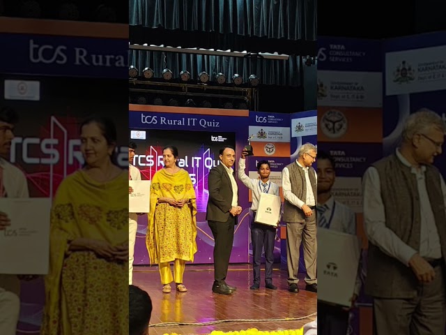 🌾From Rural Roots to National Stage - TCS Rural IT Quiz Finalist!#tcs #tata #ruraldevelopment.