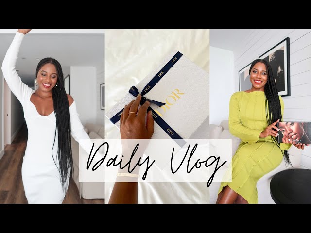 VLOG! Winter Haul, Apartment Tour, Shooting Content, New In Unboxing | MONROE STEELE