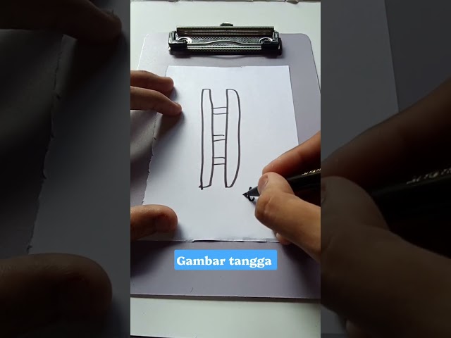 tutorial cara gambar tangga #tutorial #fyp #viral