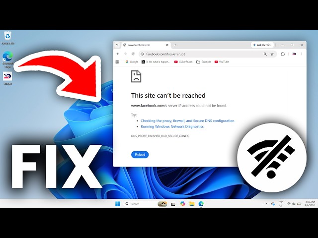 Fix Internet Connected But Browser Not Working - Tutorial