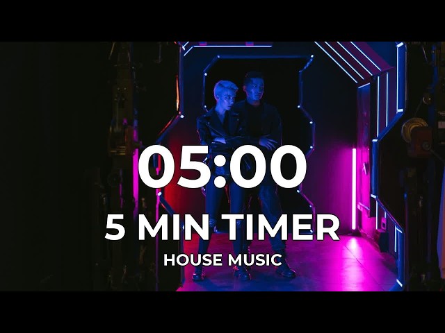5 Minute Timer ⚡ House Music 128 BPM | After Dark | Temporizador 5 Minutos