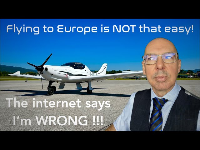 Flying a UK Microlight to Europe - I get trolled!