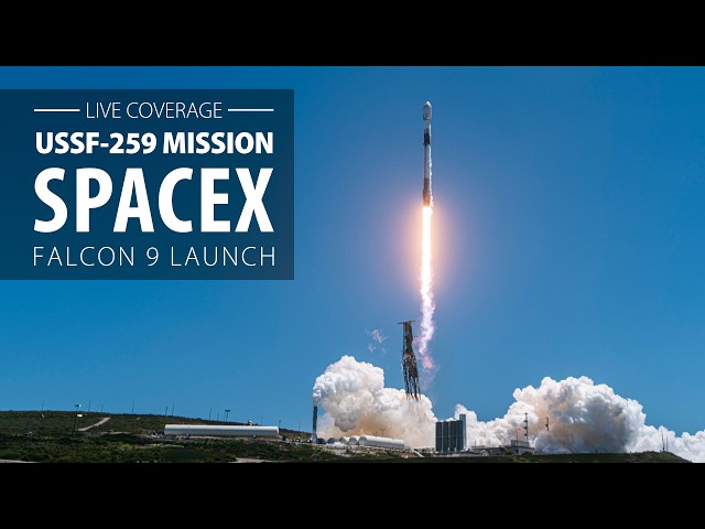 SpaceX Falcon 9 rocket launches from California on secretive U.S. Space Force mission