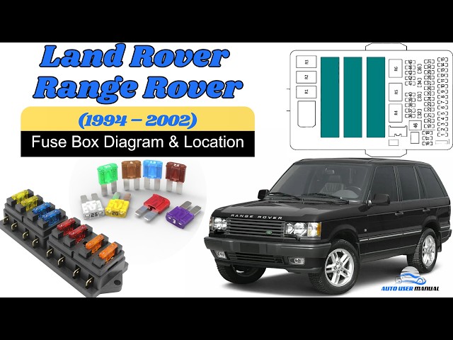 Fuse Box Location & Diagrams: Land Rover Range Rover (1994 – 2002) Owner's Manual