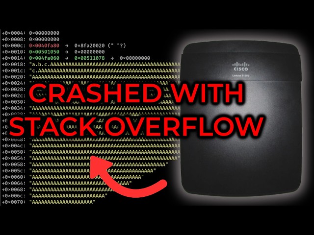 How I Hacked and CRASHED a Linksys Router with Stack Overflow (Learn IoT Hacking: CVE-2025-60690)