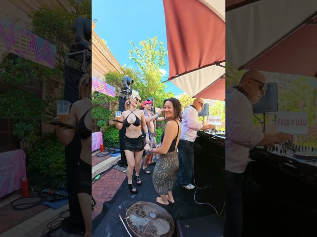 When a Female DJ Meets a Summer Pool Party #dance #poolparty #models #shanghai