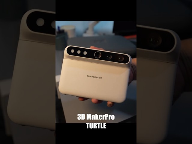 First Modular 3D Scanner – 3DMakerPro Turtle