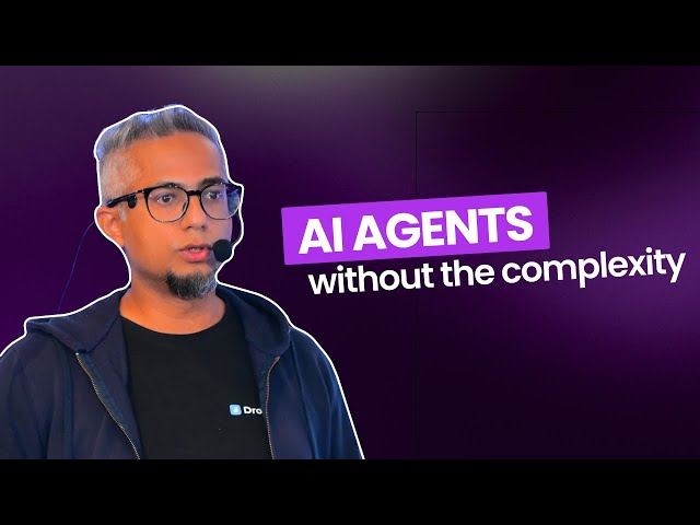 Empowering business teams to build AI Agents - Divyesh Kharade Co-founder CTO DronaHQ