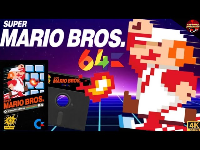 The Commodore 64 Game You Should Have Got In 1989 (4K) #commodore64 #supermariobros #c64