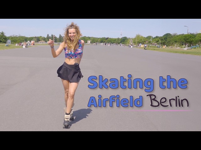 Freestyle Roller Skating at Tempelhofer Feld | Berlin, Germany