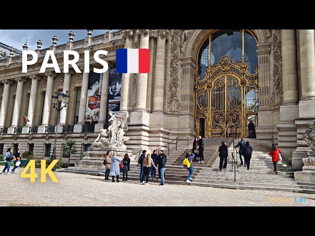 Paris, France - walking tour to discover some of Paris's most iconic sites  - Paris 4K