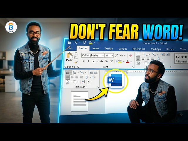 Microsoft Word #3 – Basics of MS Word | Parts of MS Word – Part 1 | Afaan Oromoo | Bari System