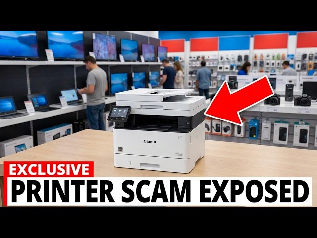The Ink Subscription SCAM: 5 Printer Brands Designed to Rob You