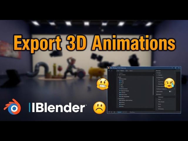 How to Export 3D ANIMATIONS in Blender 🚀 (MP4, MKV, MOV) | Blender Tutorial 🚀