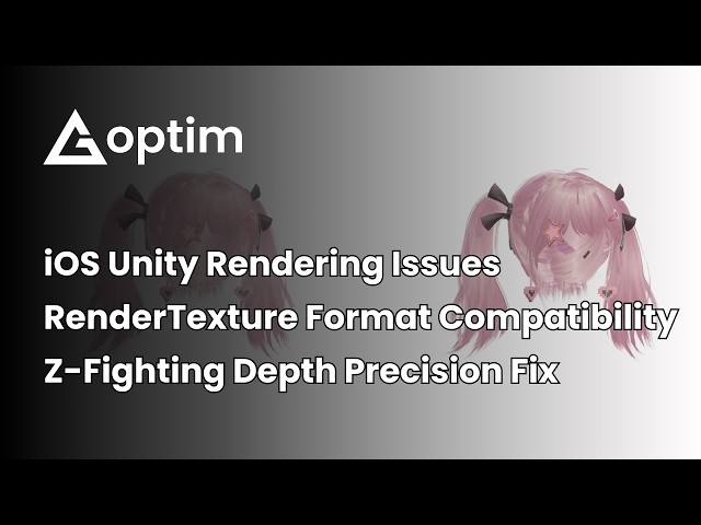 iOS Unity Rendering Issues: RenderTexture Format Crashes & Hair Flickering Z-Fighting Fix