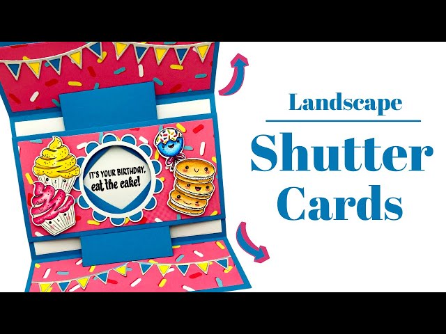 Wonderful Landscape Shutter Cards