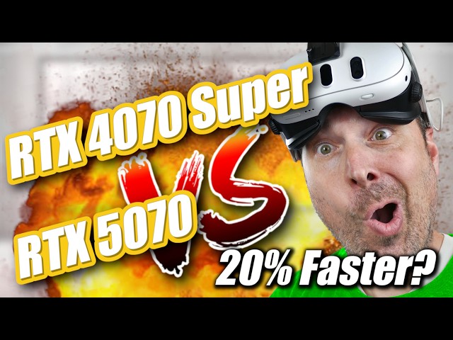 Don't Buy a GPU for PC VR Until You See This! | RTX 4070 Super VS RTX 5070 VR Gaming Performance