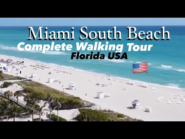 SOUTH BEACH MIAMI walking tour by a Canadian 🇺🇸🇨🇦😍 Miami Florida America