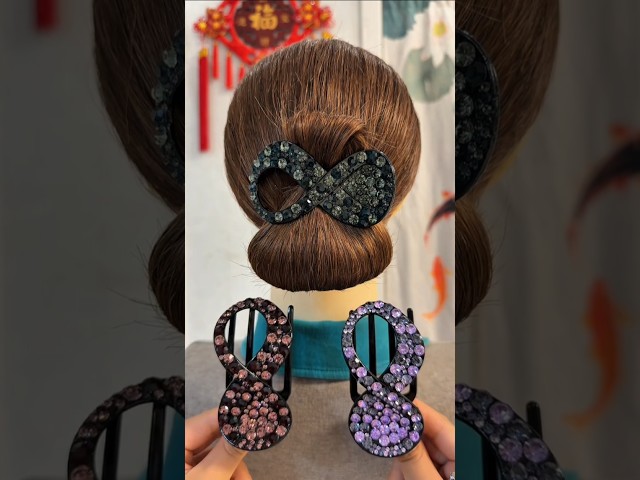 Quick & Elegant Claw Clip Hair Hack for Everyday Style #shorts