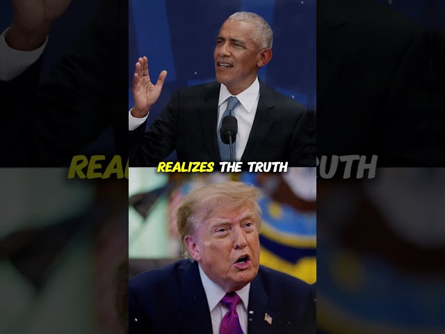 Trump vs Obama The Final Showdown Just Got Ugly! 😳💣 #Shorts