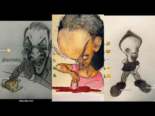 Ranking Best funny Scribling Drawings Compilation - Ep 1
