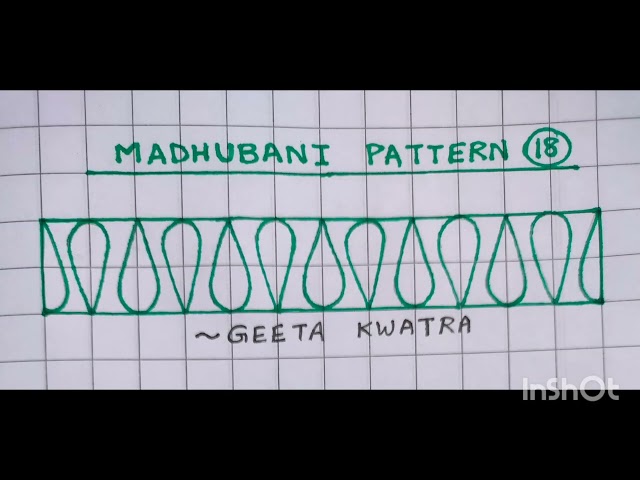 Madhubani Pattern Drawing Tutorial: Easy Step-by-Step Guide@geetakwatra699