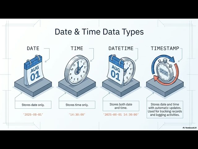 SQL Types and Literals