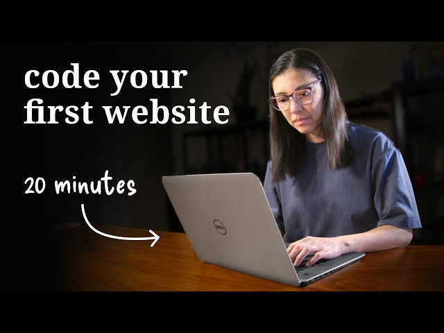 How to build a website with HTML & CSS | Beginners Tutorial