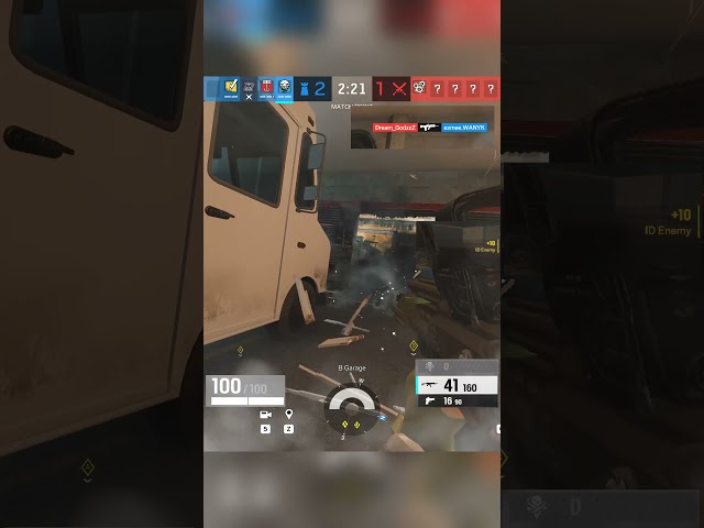 i panicked when they bust opened that wall | Rainbow Six Siege | Short